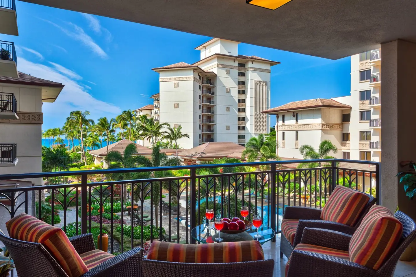 From an Ocean Tower lanai