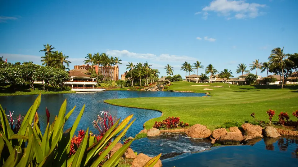 Ko Olina Golf Club, the 18th hole